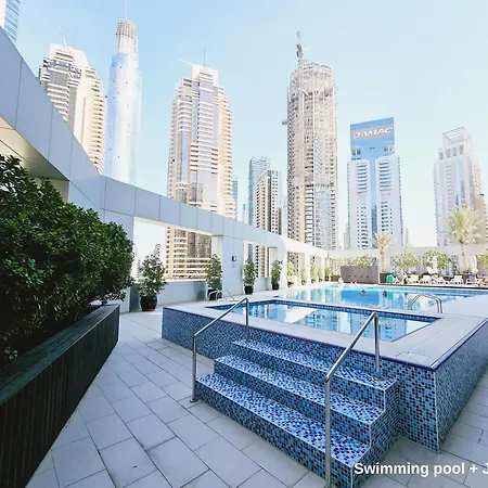 Jbr Beach & Marina Walk I Ain Dubai View I 1 Bdr Дубай Екстер'єр фото