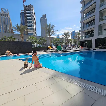 Jbr Beach & Marina Walk I Ain Dubai View I 1 Bdr Дубай Екстер'єр фото