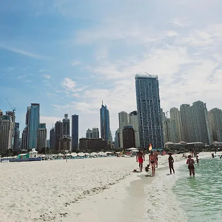 Jbr Beach & Marina Walk I Ain Dubai View I 1 Bdr Дубай Екстер'єр фото