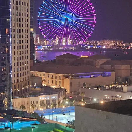 Jbr Beach & Marina Walk I Ain Dubai View I 1 Bdr Дубай Екстер'єр фото